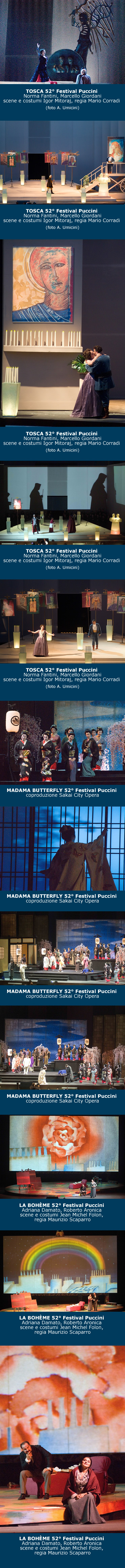 Festival puccini torre del lago